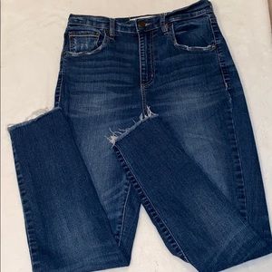 Garage Size 5 Stretchy Blue Denim Skinny Jeans
